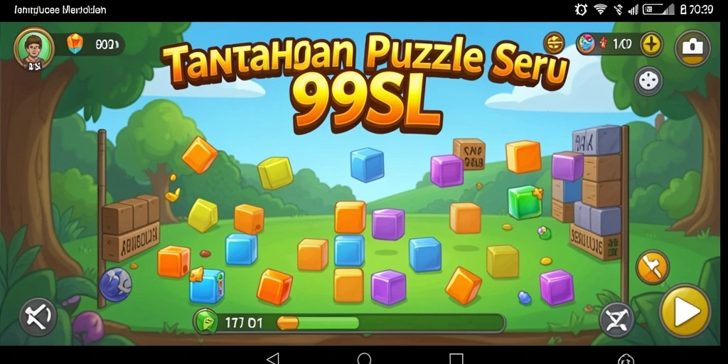 Tampilan gameplay seru dari 99SL dengan teka-teki yang menarik.