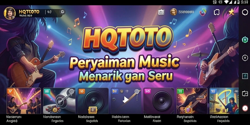 Screenshot HQTOTO menunjukkan gameplay yang seru dan interaktif.
