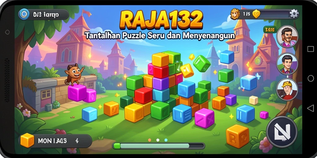 Tampilan gameplay menantang di RAJA132 dengan berbagai teka-teki menarik.