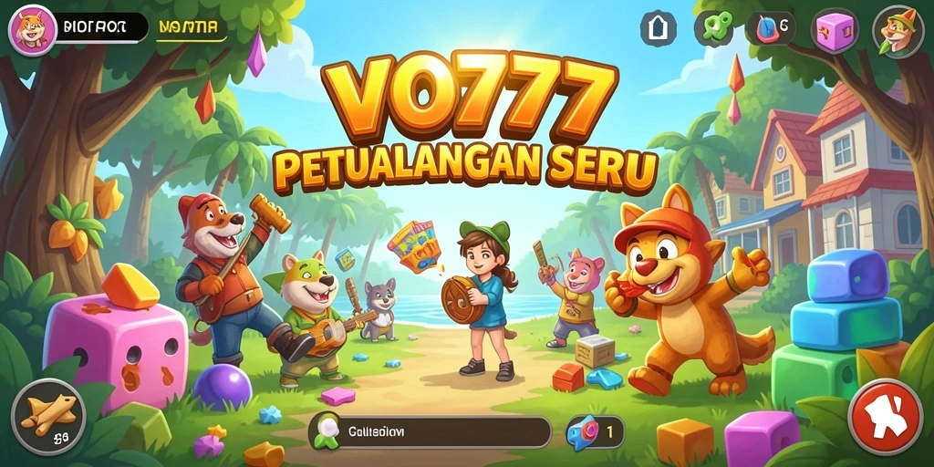 Tampilan gameplay seru dalam VO777 dengan teka-teki yang menantang.